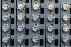 Meter wall
